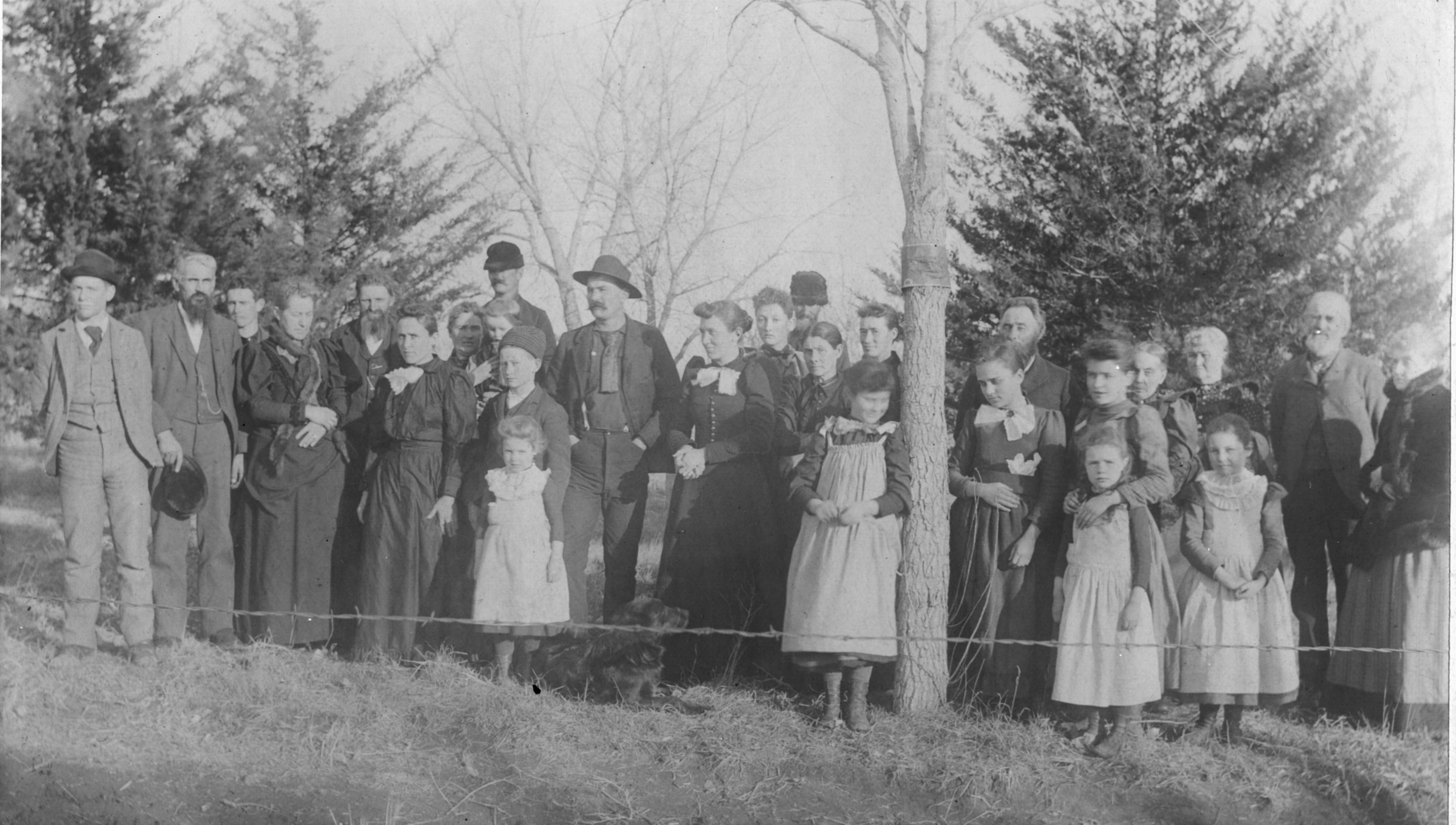 Photo taken Jan 1, 1894 by J. B. Williams, North Loup Neb. 