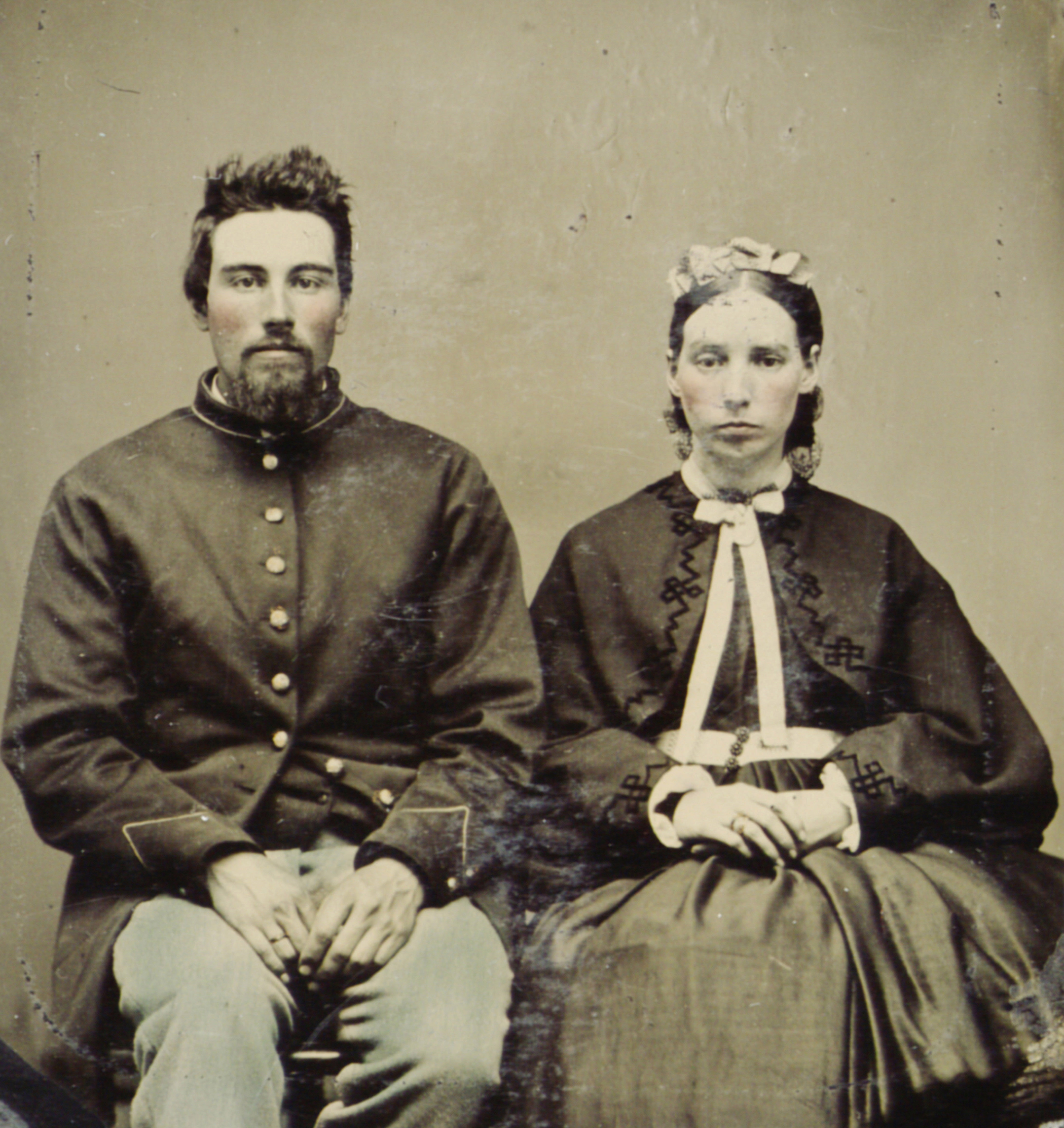 Hemen Babcock and Retta Bristol 1861