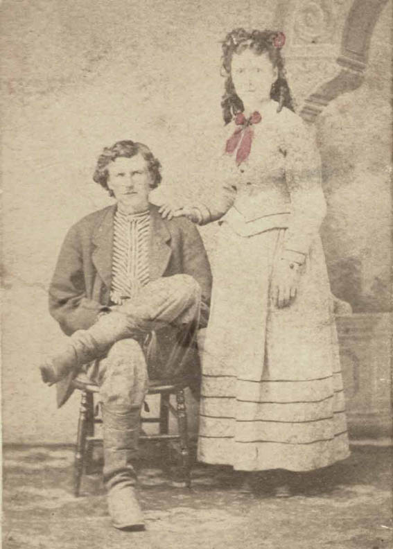 Andrew Jackson Davis with Elizabeth Rebecca (Myers)