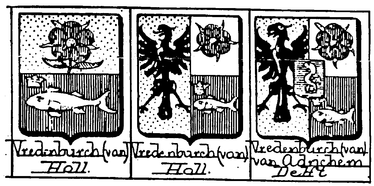 van Vredenburch Coats of Arms