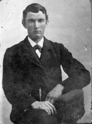 Tintype photo of George Vredenburgh ?