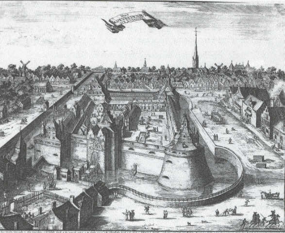 Het kasteel Vredenburg te Utrecht